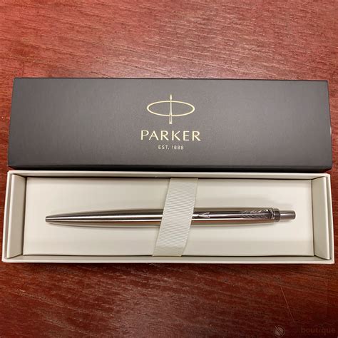 parker jotter stainless steel ct ballpoint pen gift box|parker jotter retractable pen.